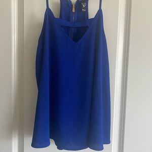 Windsor royal blue top